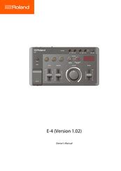 roland e-4 manual|More.